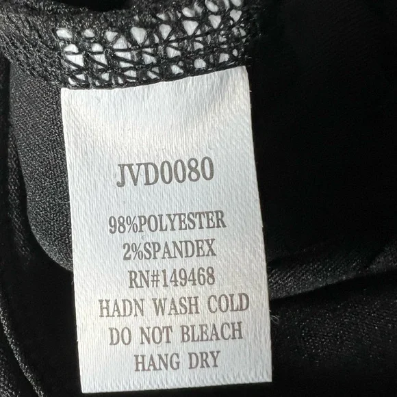 NWT- JVINI SPORT BLACK LEGGINGS - Picture 5 of 6